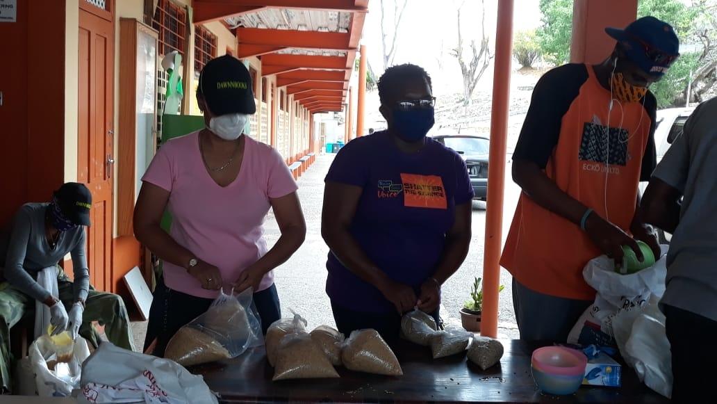 Covid-19 Emergency Food Box Program in St Lucia