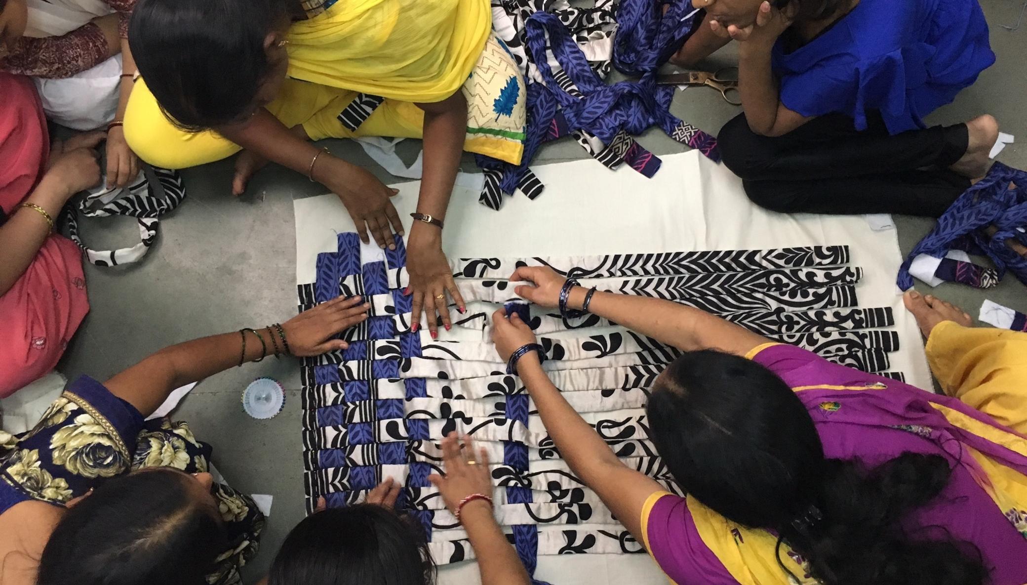 Designing Sustainable Fashion for I was a Sari