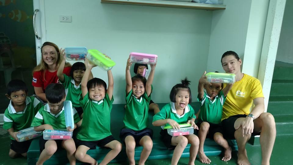 Teaching Children to fight Poverty in Thailand