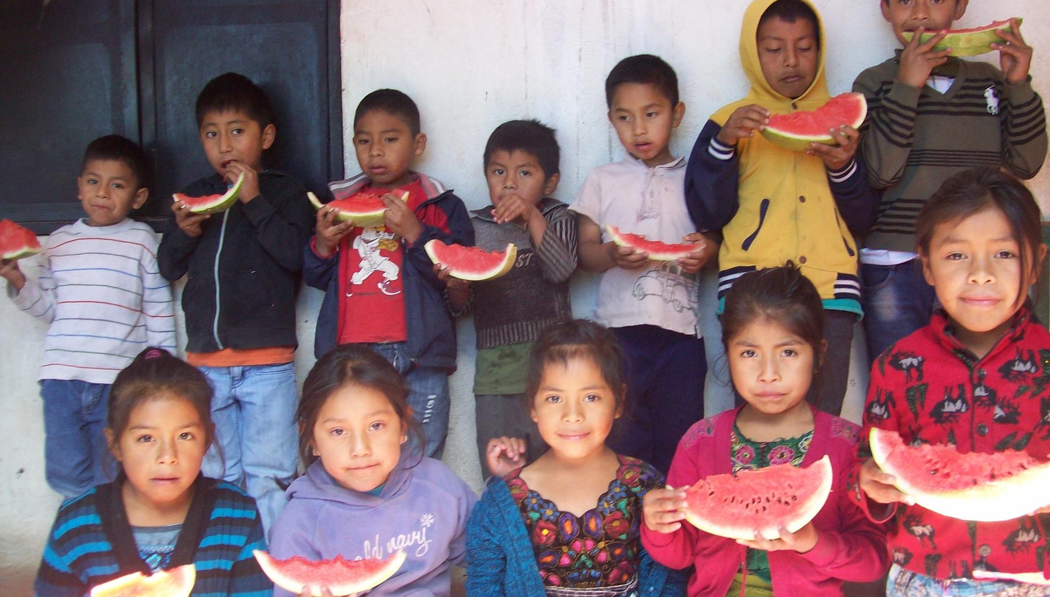 Food & fruit for 1,000 children in Latin America