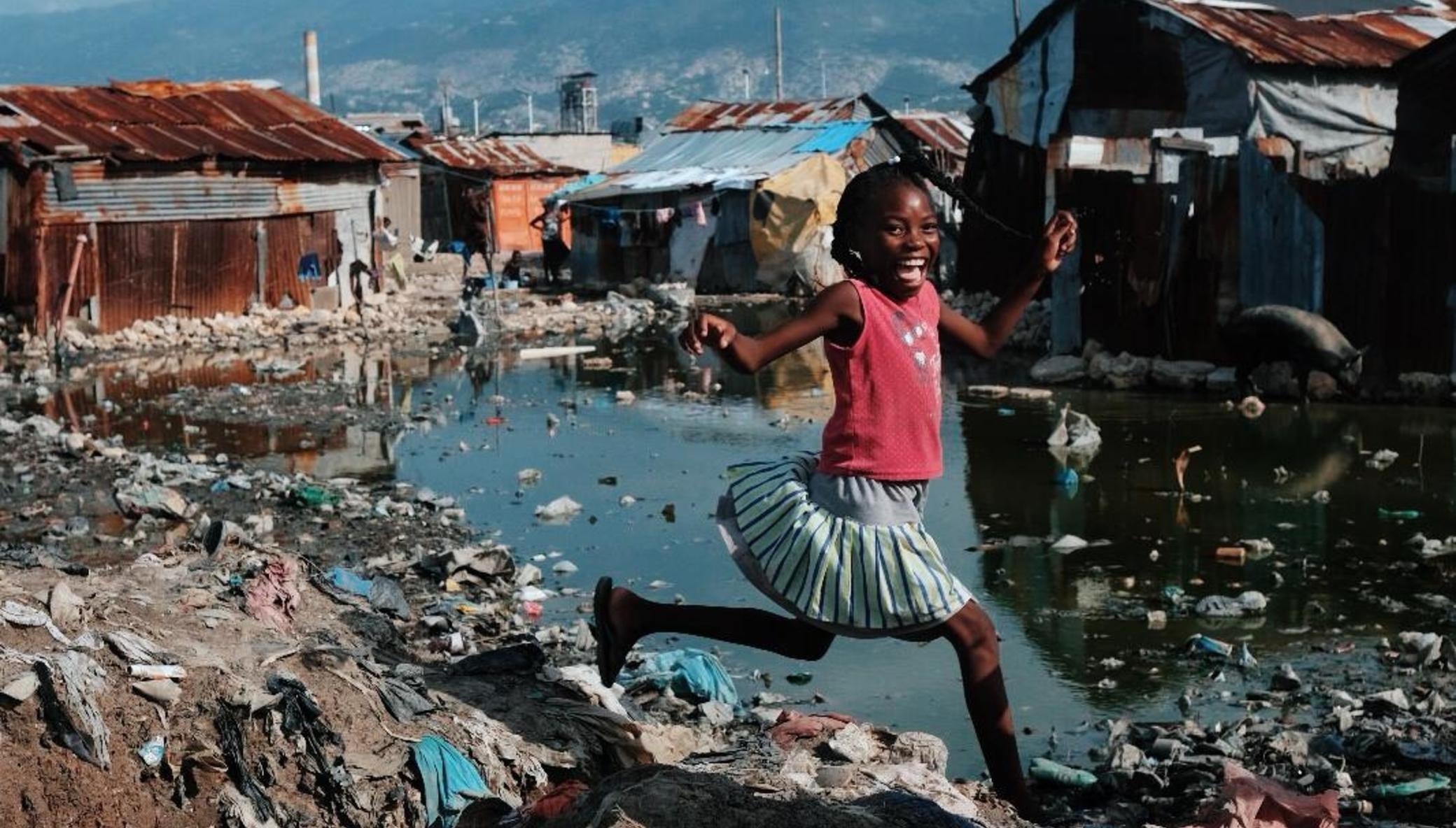 Haiti children in desperate need of food and water