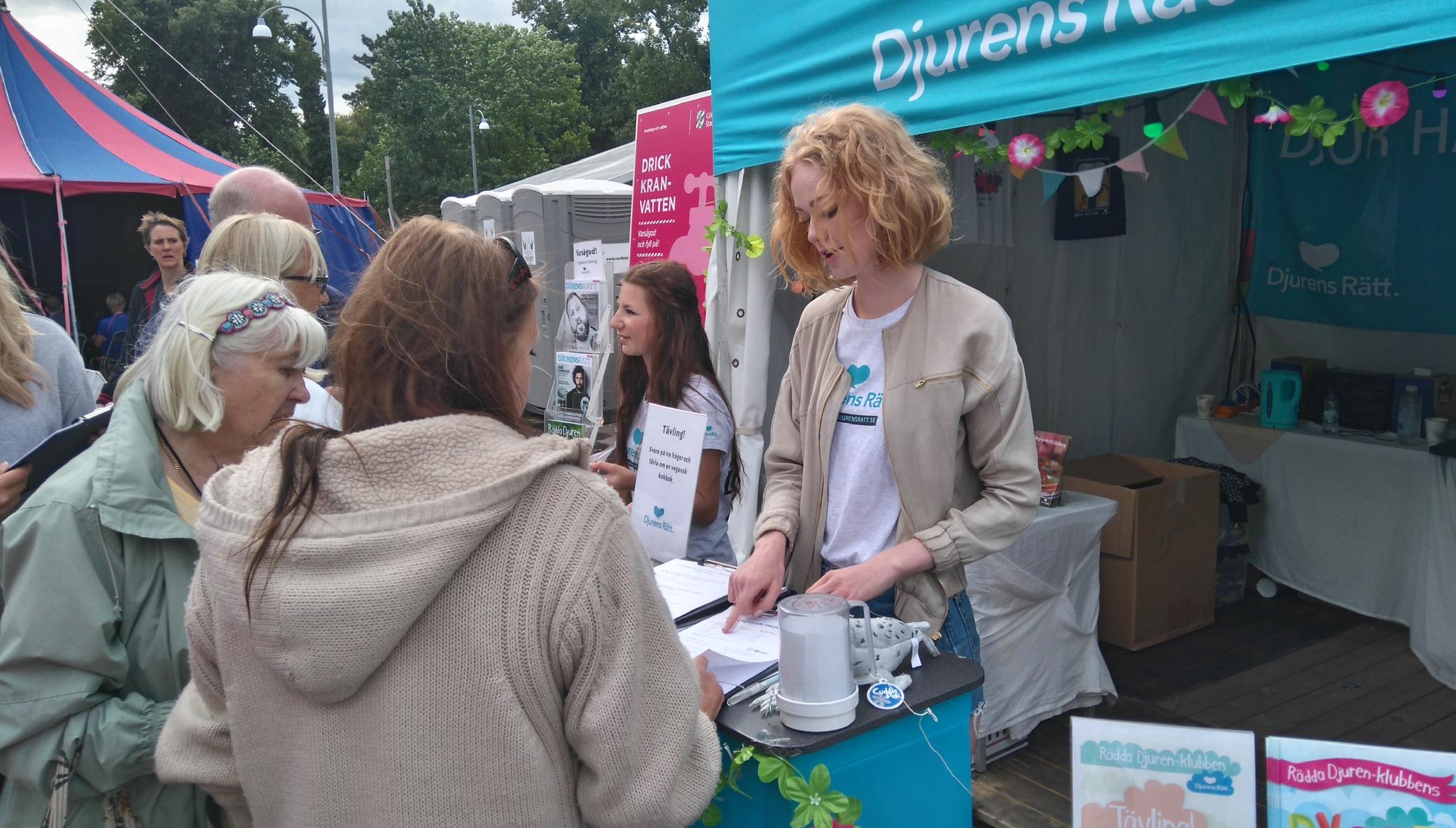 Help raise awareness about animal rights in Sweden