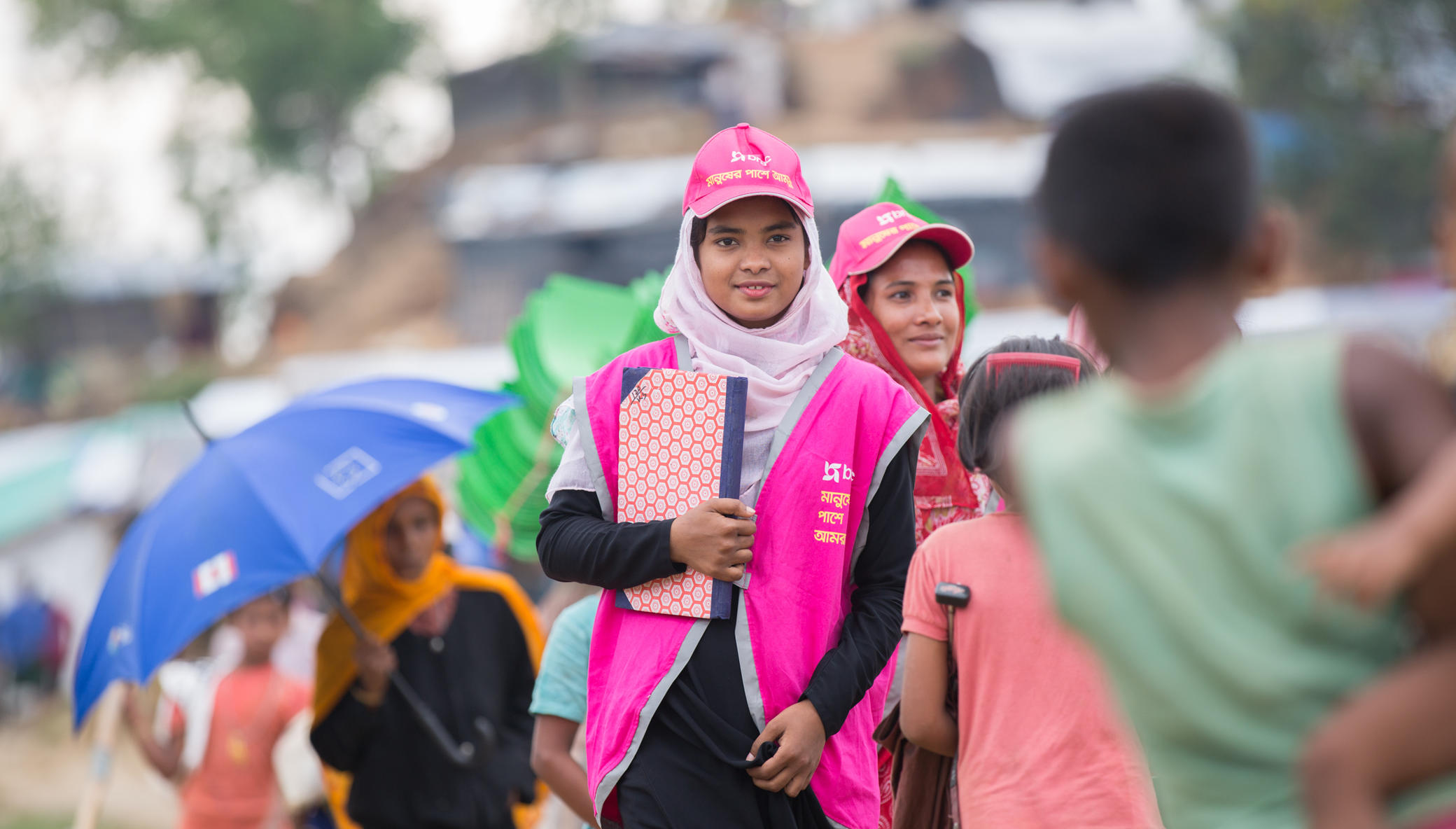 Humanitarian aid for Rohingya families