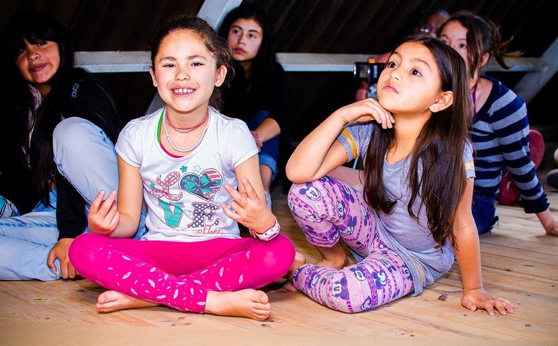 Love, food, education for 100 children in Bogota