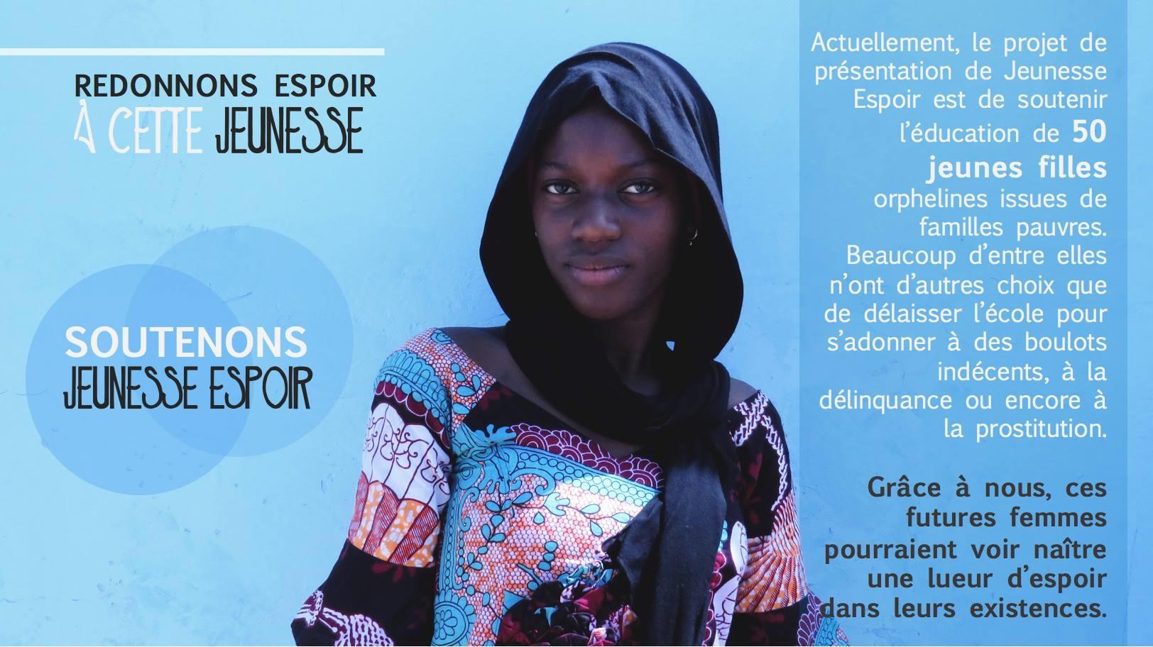 Maintain 50 vulnerable girls in school in Senegal