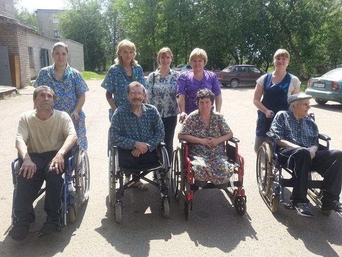 Nurses for old and disabled people in Russia