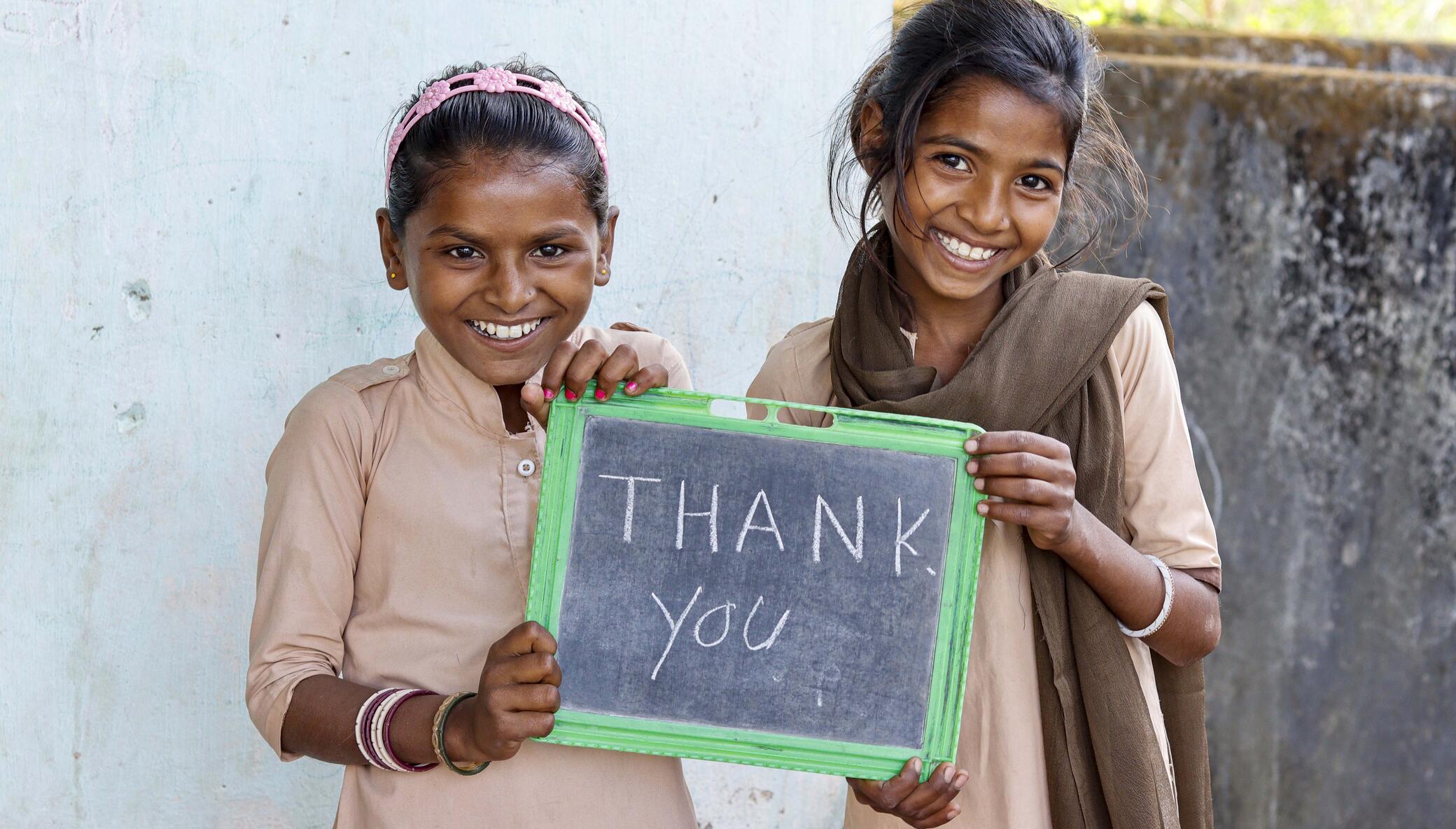 Send a Child in India to School for a Year