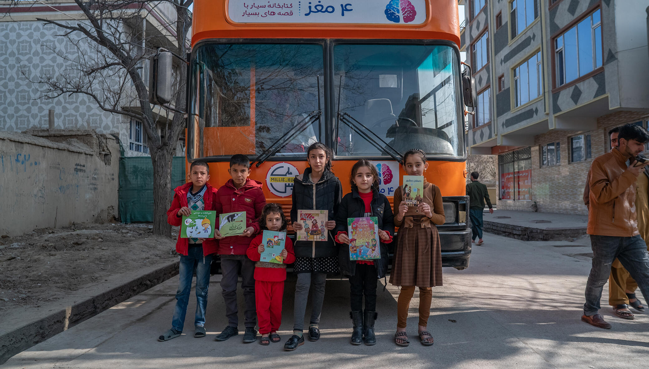 Support Mobile Libraries Reach Children of Kabul