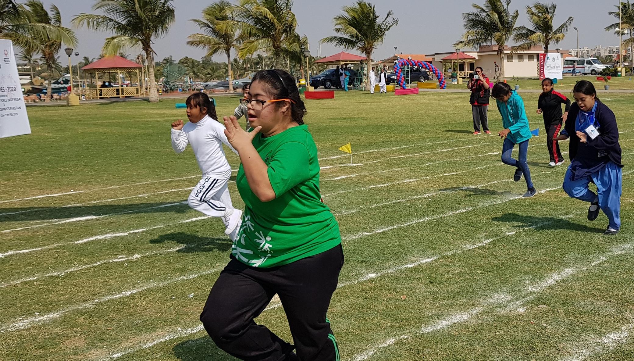 Support athletes with special needs in Pakistan