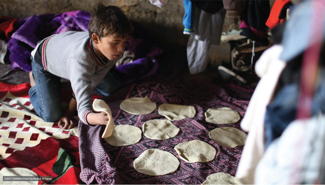 Providing emergency food assistance in the Gaza Strip