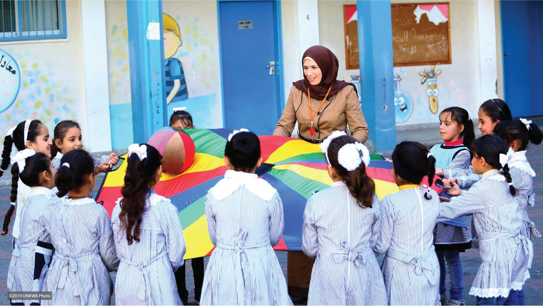 Providing psychosocial support to Gaza’s children